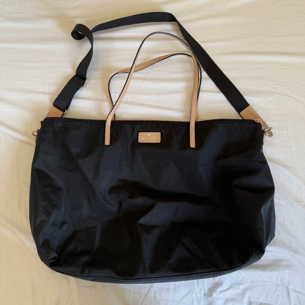 Kate Spade Classic Nylon Lyla Weekender Bag